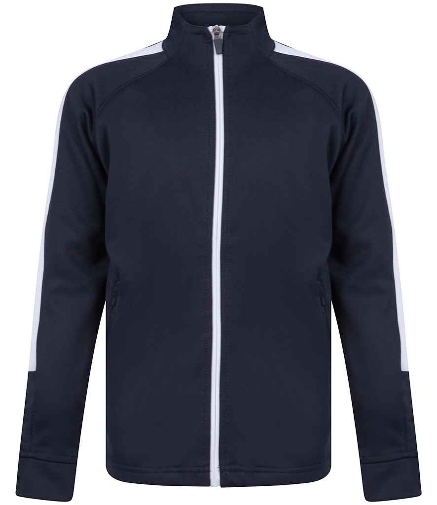Finden + Hales Kids Knitted Tracksuit Top LV873 - Navy/White