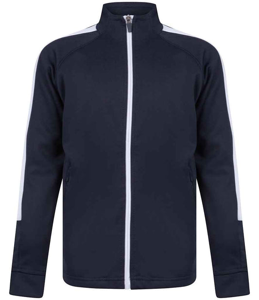 Finden + Hales Kids Knitted Tracksuit Top LV873 - Navy/White