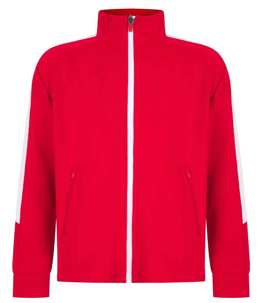 Finden + Hales Kids Knitted Tracksuit Top LV873 - Red/White