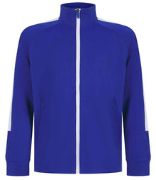 Finden + Hales Kids Knitted Tracksuit Top LV873 - Royal Blue/White