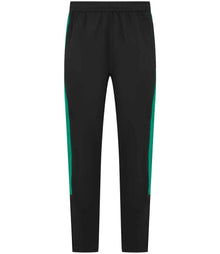 Finden + Hales Knitted Tracksuit Pants LV881 - Black/Emerald