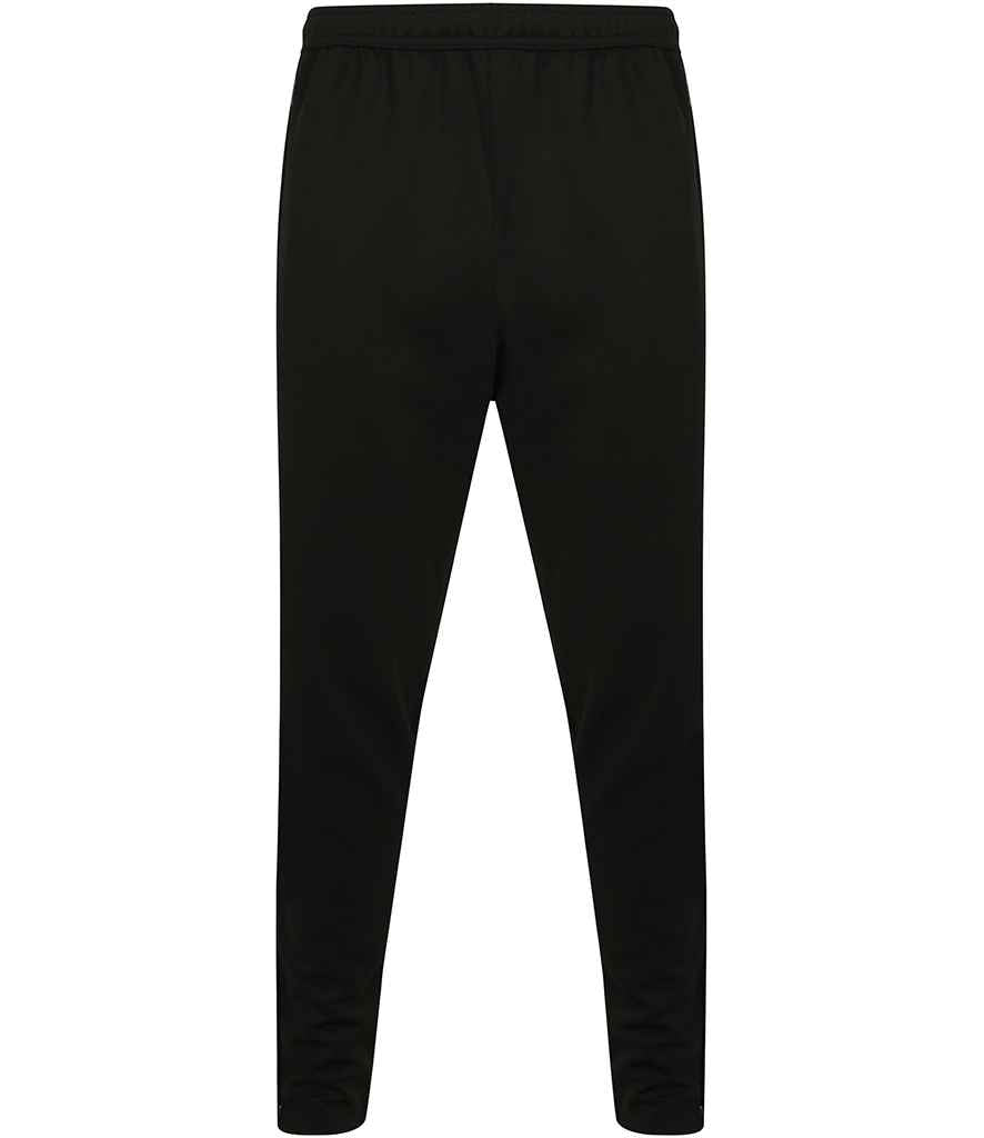 Finden + Hales Knitted Tracksuit Pants LV881 - Black/Gunmetal