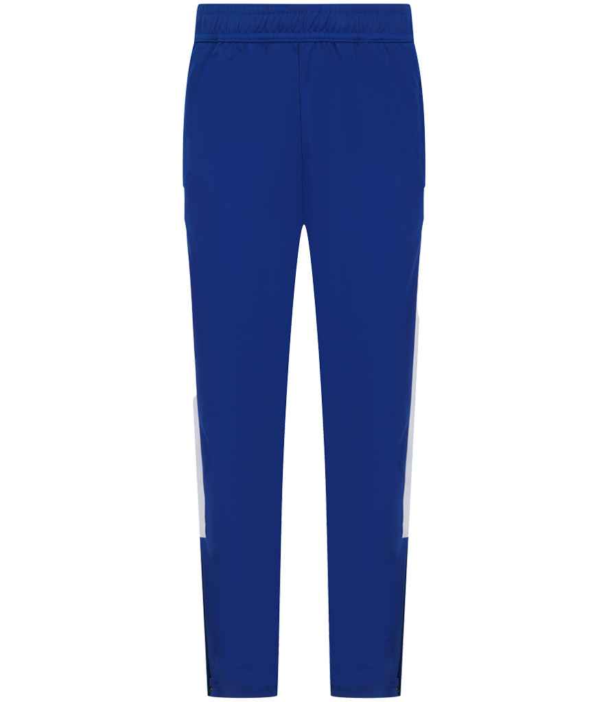 Finden + Hales Knitted Tracksuit Pants LV881 - Royal Blue/White