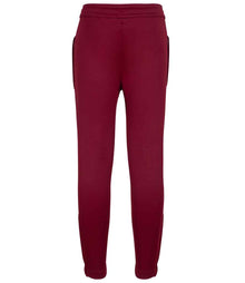 Finden + Hales Kids Knitted Tracksuit Pants LV883 - Burgundy/Burgundy