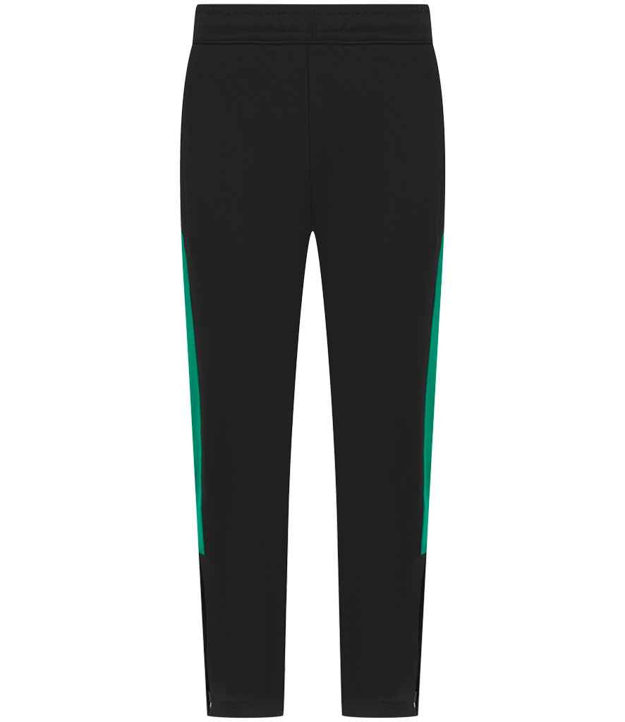 Finden + Hales Kids Knitted Tracksuit Pants LV883 - Black/Emerald