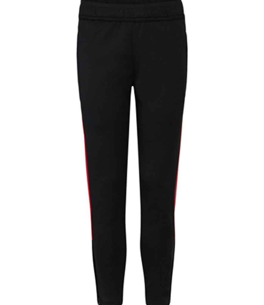 Finden + Hales Kids Knitted Tracksuit Pants LV883 - Black/Red