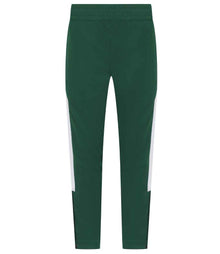Finden + Hales Kids Knitted Tracksuit Pants LV883 - Bottle Green/White