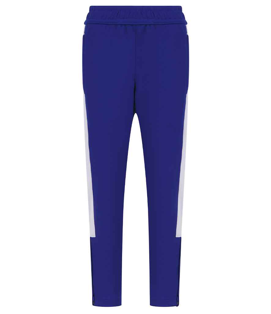 Finden + Hales Kids Knitted Tracksuit Pants LV883 - Royal Blue/White