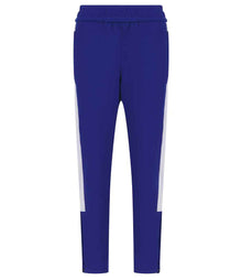 Finden + Hales Kids Knitted Tracksuit Pants LV883 - Royal Blue/White