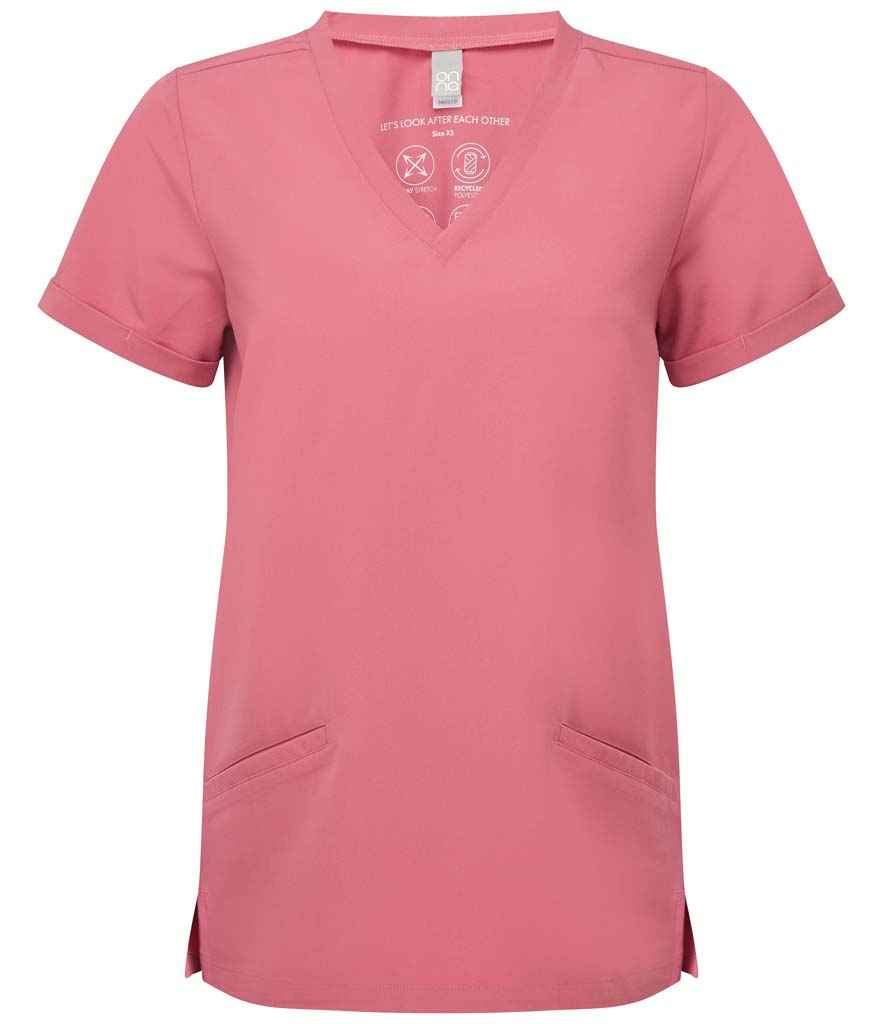 Onna by Premier Ladies Invincible Onna-Stretch Tunic NN310 - Calm Pink