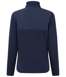 Onna Ladies Agility Panelled Fleece Jacket NN802 - Navy - back view