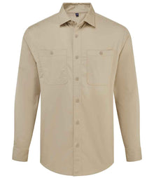 Premier Unisex Utility 2.0 Service Shirt PR021 - Stay Khaki