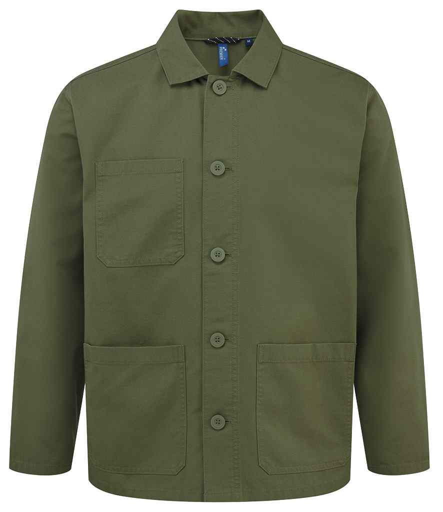 Premier Unisex Utility 2.0 Chore Jacket PR022 - Stay Olive