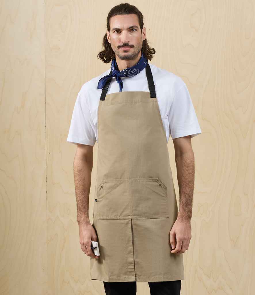Premier Utility 2.0 Ripstop Apron PR023 - PR023 Khaki Model