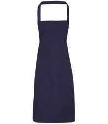 Premier Organic Cotton Bib Apron PR102 - Navy