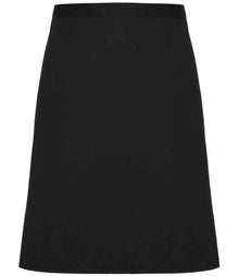 Premier Fairtrade Organic Cotton Waist Apron PR114 - Black