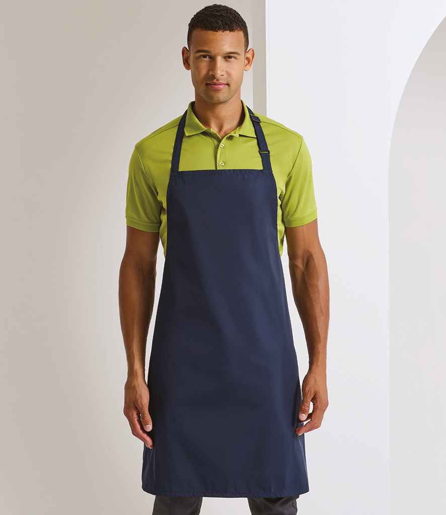 Premier Waterproof Bib Apron PR115 - PR115 Navy Model