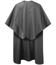 Premier Waterproof Salon Gown PR116 - PR116 Dark Grey Back