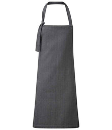 Premier Regenerate Bib Apron PR122 - Grey Denim