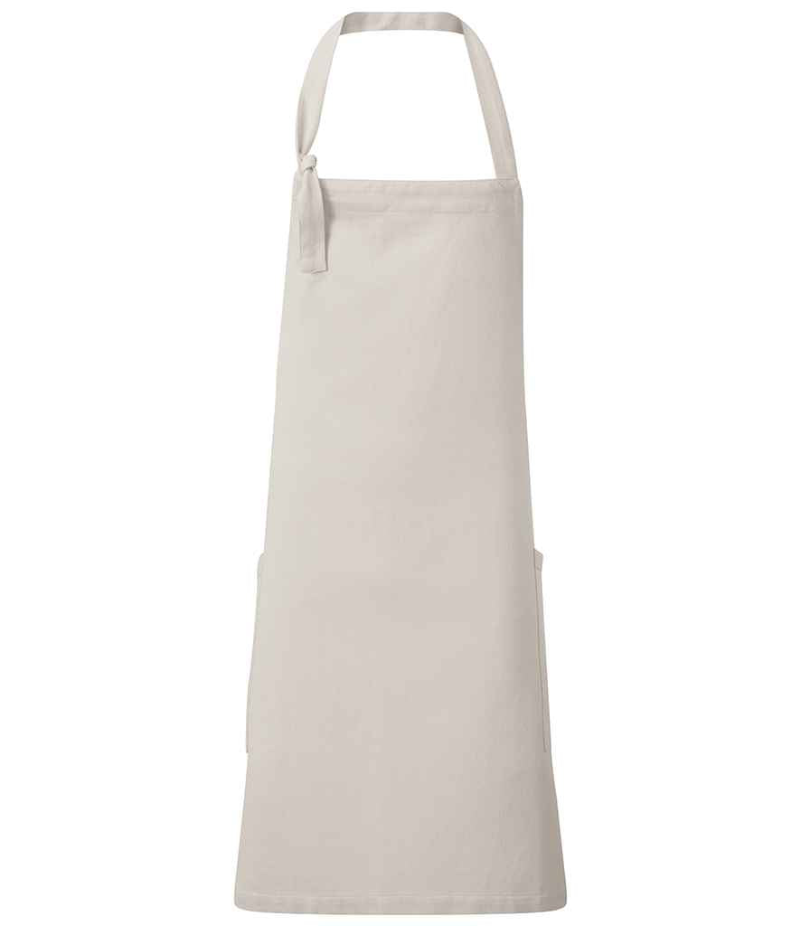 Premier Regenerate Bib Apron PR122 - Natural