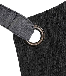 Premier Domain Bib Apron PR127 - PR127 Black Denim Detail