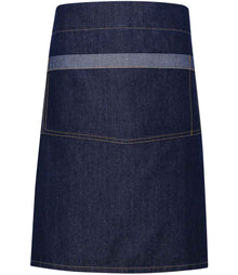 Premier Domain Waist Apron PR128 - Indigo Denim