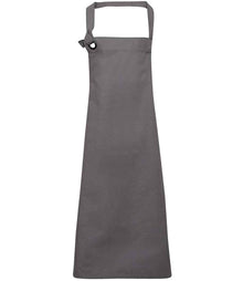 Premier Calibre Bib Apron PR130 - Dark Grey