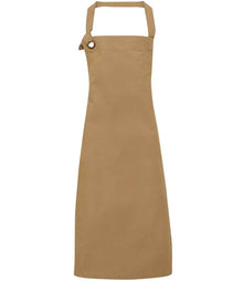 Premier Calibre Bib Apron PR130 - Khaki