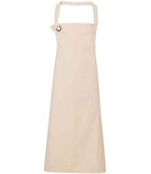 Premier Calibre Bib Apron PR130 - Natural