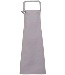 Premier Calibre Bib Apron PR130 - Silver