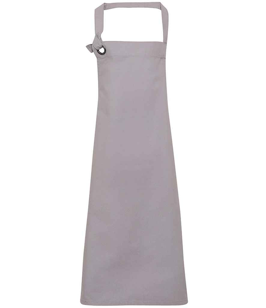 Premier Calibre Bib Apron PR130 - Silver