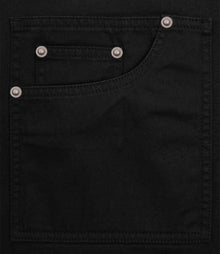Premier Cotton Chino Bib Apron PR132 - PR132 Black Detail