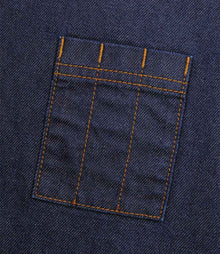 Premier Division Waist Apron PR135 - PR135 Indigo Denim Detail