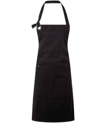 Premier Calibre Heavy Canvas Pocket Apron PR137 - Black
