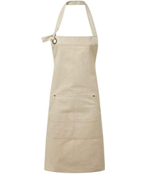 Premier Calibre Heavy Canvas Pocket Apron PR137 - Natural