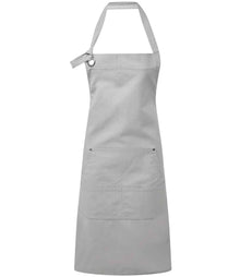 Premier Calibre Heavy Canvas Pocket Apron PR137 - Silver