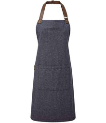 Premier Annex Oxford Bib Apron PR144 - Navy