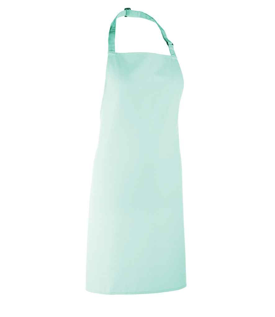 Premier 'Colours' Bib Apron PR150 - Aqua