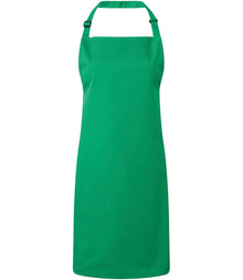 Premier 'Colours' Bib Apron PR150 - Emerald