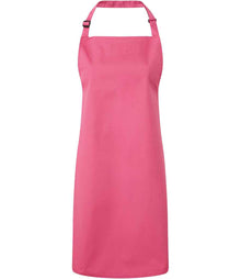 Premier 'Colours' Bib Apron PR150 - Fuchsia