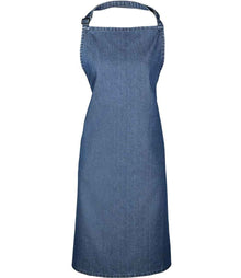 Premier 'Colours' Bib Apron PR150 - Indigo Denim