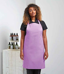 Premier 'Colours' Bib Apron PR150 - PR150 Lavender Model