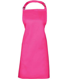 Premier 'Colours' Bib Apron PR150 - Magenta