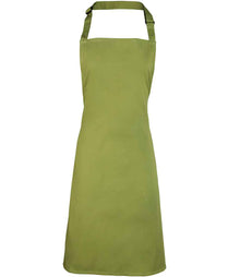 Premier 'Colours' Bib Apron PR150 - Oasis Green
