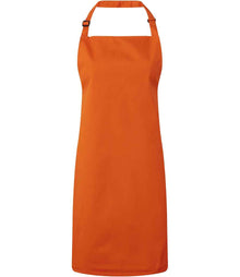 Premier 'Colours' Bib Apron PR150 - Orange