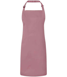 Premier 'Colours' Bib Apron PR150 - Rose