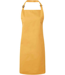 Premier 'Colours' Bib Apron PR150 - Sunflower