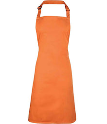 Premier 'Colours' Bib Apron PR150 - Terracotta
