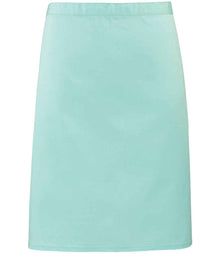 Premier 'Colours' Mid Length Apron PR151 - Aqua
