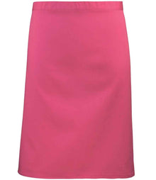 Premier 'Colours' Mid Length Apron PR151 - Hot Pink